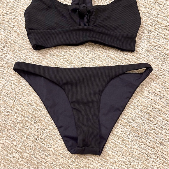 NWOT L*Space Tara Top & Veronica Bottoms Ribbed Bikini Set! - Picture 11 of 13